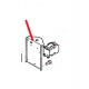 BACK PANEL TO MOUNTING BRACKET - GUQ6766