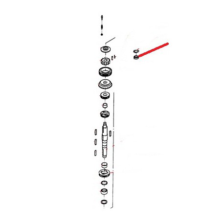 BEARING 6201 FOR TRANSMISSION SHAFT - GUQ6755