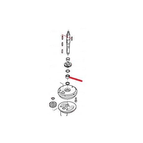 ROULEMENT POUR ARBRE CENTRAL ORIGINE THUNDERBIRD - GUQ6786