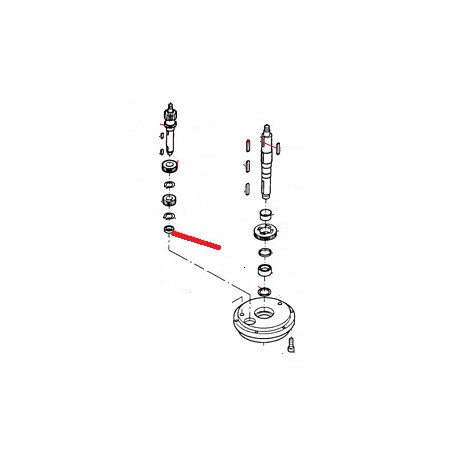 ROULEMENT ARBRE TRANSMISSION ORIGINE THUNDERBIRD - GUQ6612