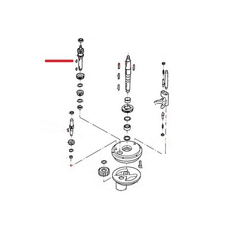 GOUPILLE ARBRE TRANSMISSION ORIGINE THUNDERBIRD - GUQ6510