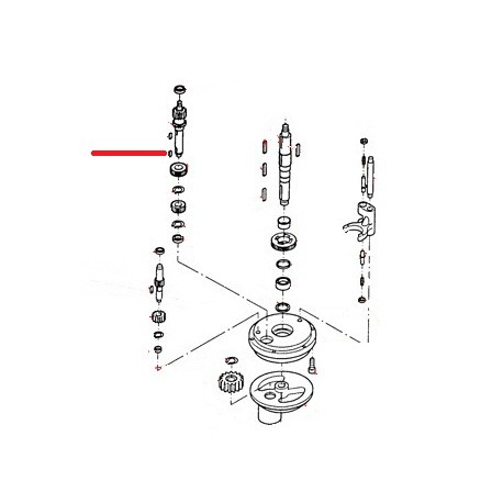 GOUPILLE ARBRE TRANSMISSION ORIGINE THUNDERBIRD - GUQ6511