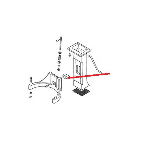 UNITE FIXATION METAL ORIGINE THUNDERBIRD - GUQ6683