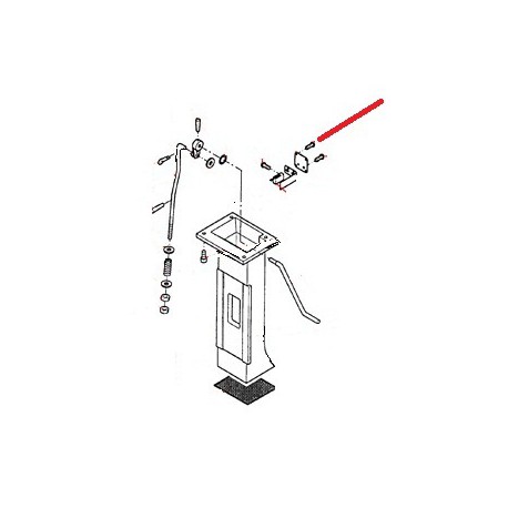 VIS POUR TOLE METAL ORIGINE THUNDERBIRD - GUQ6580