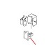 SCREW TO BACK PANEL OF MOUNTING BRAC - GUQ6546