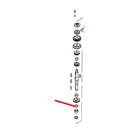 SEAL FOR CENTER SHAFT - GUQ6767