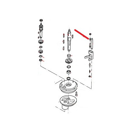 RESSORT CHAPE ENTRAINEMENT ORIGINE THUNDERBIRD - GUQ6525