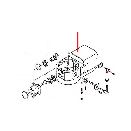 TRANSMISSION CASE ORIGINE THUNDERBIRD - GUQ6856