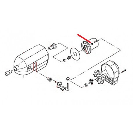 RONDELLE ? ETRIER POUR MOTEUR ORIGINE THUNDERBIRD - GUQ6504