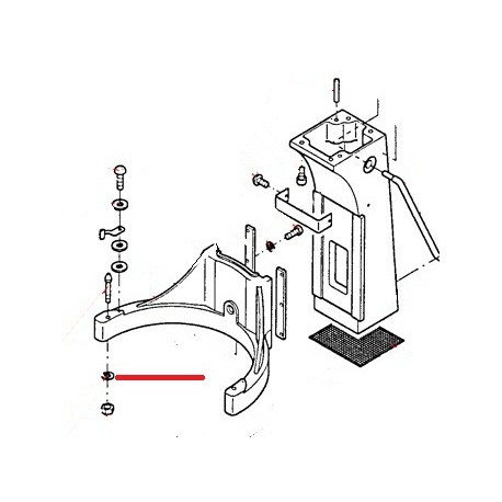 WASHER FOR BOWL PIN - GUQ6591