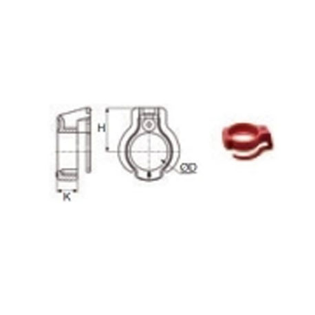 ANNELLO DI SICUREZZA LF D6 ROSSO - IQY8779