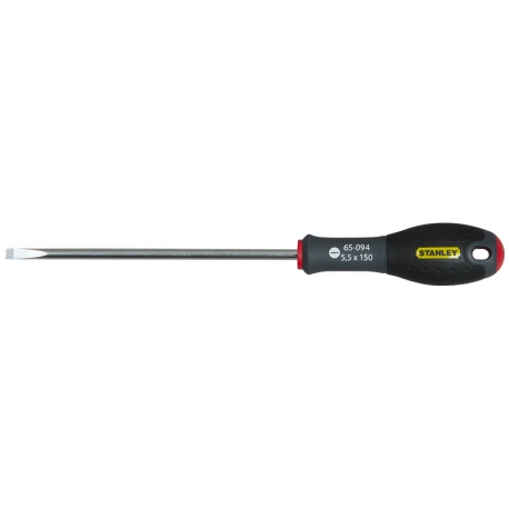 TOURNEVIS PLAT STANLEY 5.5 X125MM L TOTALE :230MM - TIQ65895