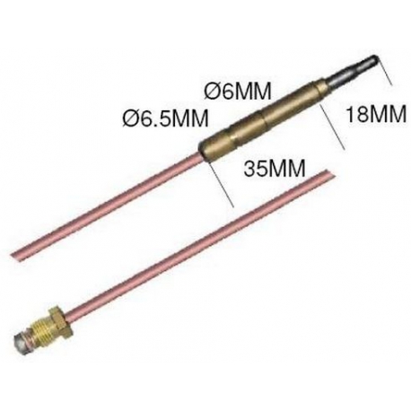 THERMOELEMENT SIT M9X1 SMOOTH L:320MM - TNQ626