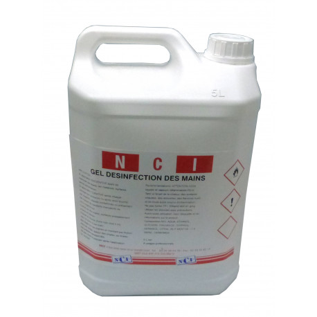 GEL HYDRO-ALCOOLIQUE EN BIDON DE 5L - IQ9797