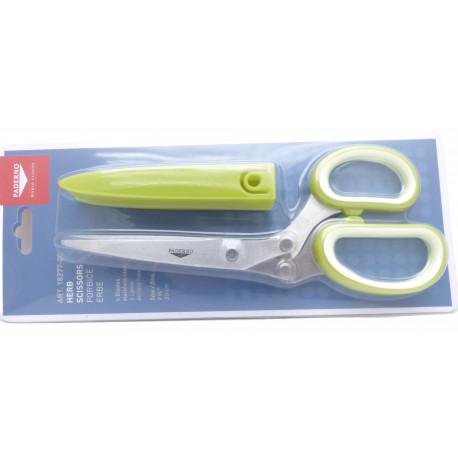 CISEAUX A HERBES 5 LAMES+ETUI ORIGINE PADERNO - RRI632
