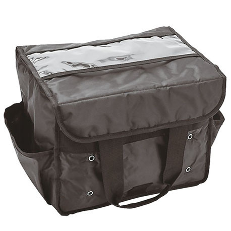 SACOCHE DE LIVRAISON ISOLEE 39X27CM - H. 30CM NOIRE - RRI633