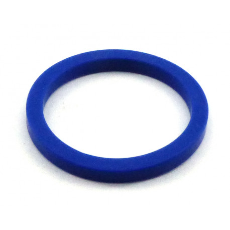 JOINT PORTE FILTRE SPAZIALE 63X52X6.65 MM SILICONE BLEU - IQ11