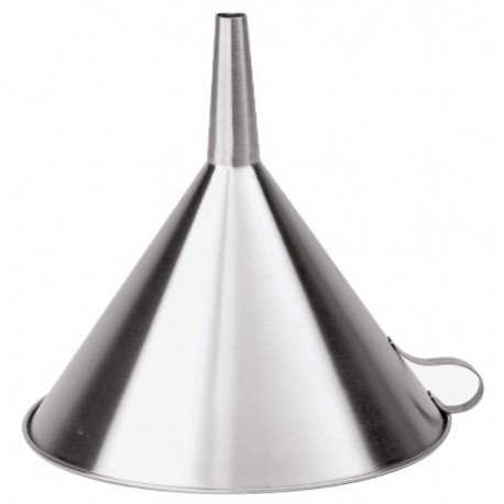 EMBUDO ACERO INOXIDABLE 30CM ORIGEN PADERNO - RRI6019