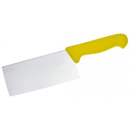 Couperet Chinois Cm 21 Jaune Couteaux Serie Forgee - rri7677