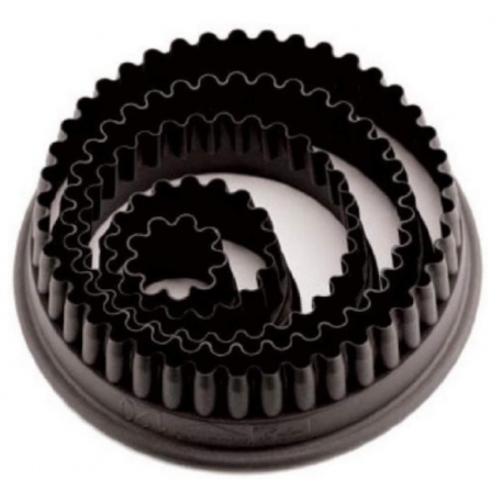 Set 6 Pcs Pastry Cutter Round Scallopped. Pa - rri7069