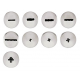 8 Pcs Decorating Tubes - RRI7073