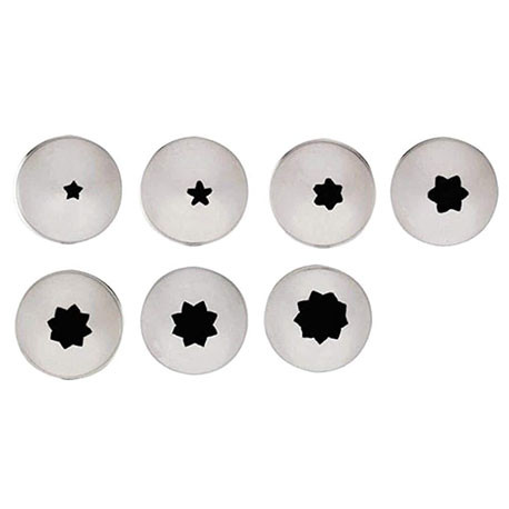 Conf. 7 Pz Bocchette Assortite Inox - rri7074