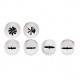 Surtido 6 Casquetes Monobloc. Inox Inox