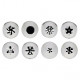 Surtido 6 Casquetes Monobloc. Inox Inox