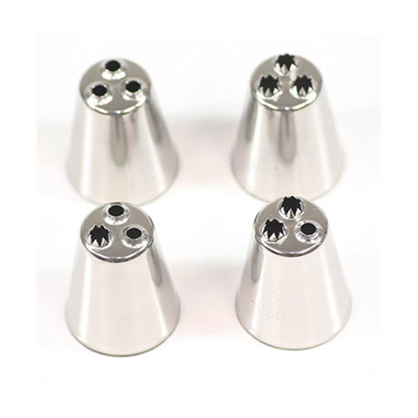 Surtido 4 Casquetes Monobloc. Inox Inox - rri7090