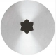 6 Pcs Douilles A Decorer Inox - RRI7001