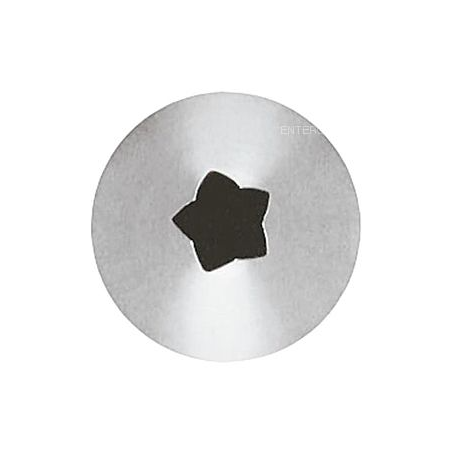 Set 6 Pz Bocchette Foro A Stella Mm 7 5 Punte Inox - RRI7004