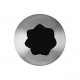 6 Pcs Douilles A Decorer Inox - rri7028