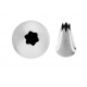 6 Pcs Douilles A Decorer Inox - RRI7022