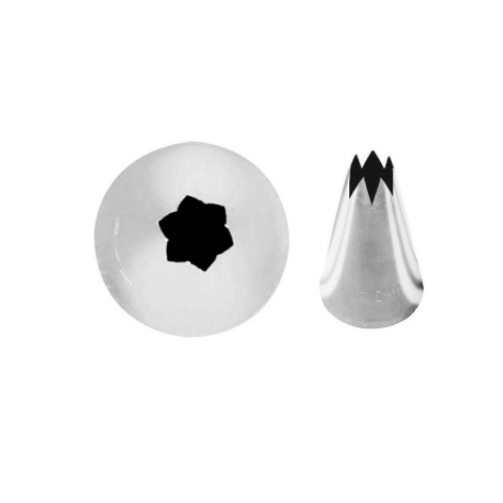 6 Pcs Douilles A Decorer Inox - RRI7023