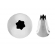 6 Pcs Douilles A Decorer Inox - RRI7035