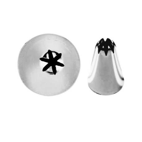 6 Pcs Douilles A Decorer Inox - RRI7032