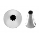 Confezione 6 Pz Bocchette Foro A Stella Francese Mm 8 Inox