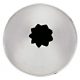 Confezione 6 Pz Bocchette Foro A Stella Francese Mm 10 Inox
