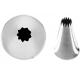 Confezione 6 Pz Bocchette Foro A Stella Francese Mm 18 Inox