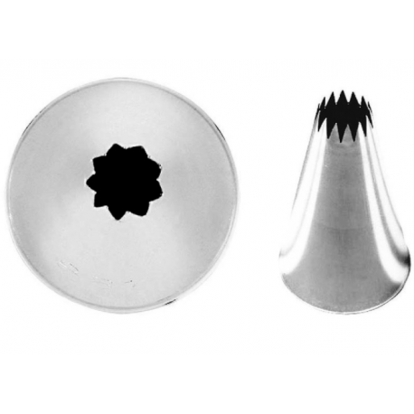 6 Pcs Douilles A Decorer Inox - RRI7043