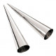 10 Pcs Moulet A Cornet S/Steel - rri7105