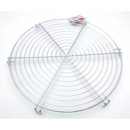 Grille Ronde A Tourte Chrome - RRI7278