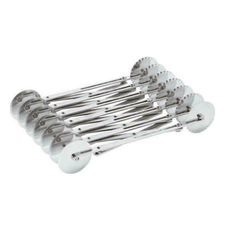 Rullo Taglia Pasta Estensibile Kg1.2 Lame Doppie Inox - RRI7244