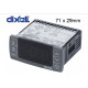 REGULATEUR DIXELL XR10CX SONDE NTC/PTC A ENCASTRER 230V - TIQ13237