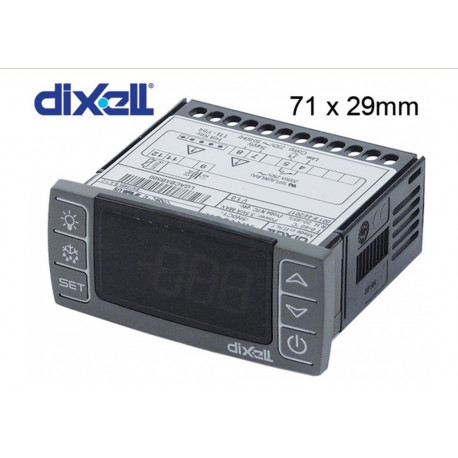 REGOLATORE DIXELL XR10CX SONDA NTC/PTC A INCASTRARE 230V - TIQ13237