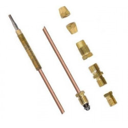 ENSEMBLE THERMOCOUPLE UNIVERSEL 6 PIECES LOT DE 10 L:1200MM