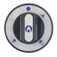 MANETTE Ø AXE 10MM AVEC MARQUAGE UNIVERSEL ORIGINE - TNQ035