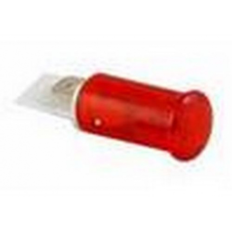 LAMPE ROUGE CADRE 12MM - TIQ521550