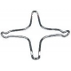 GRILLE GAZINIERE D=130MM STANDART ORIGINE