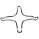 GRILLE GAZINIERE D=160MM STANDART
